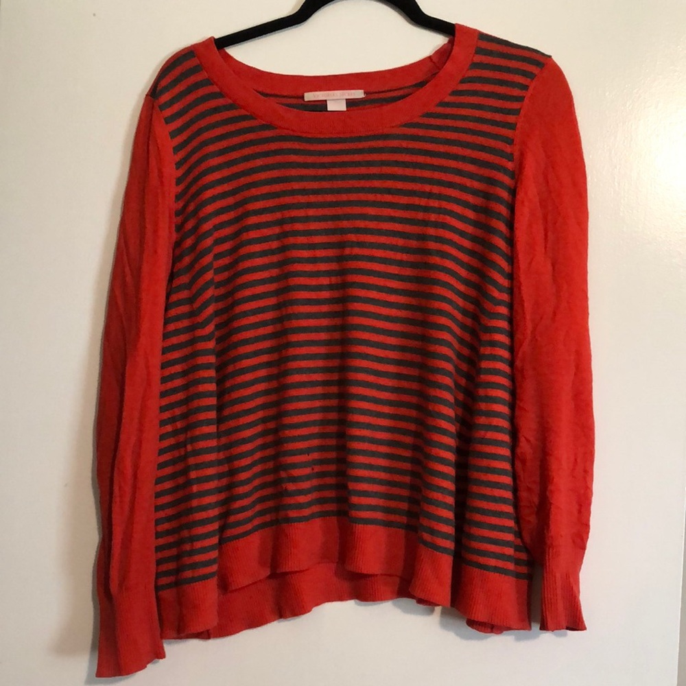 Orange and Gray sweater